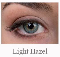 Lentile de contact Pretty Eyes Monthly Tricolo, culoare light hazel