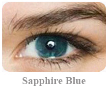 Lentile de contact Acuvue 2 Colours Opac, culoare sapphire blue